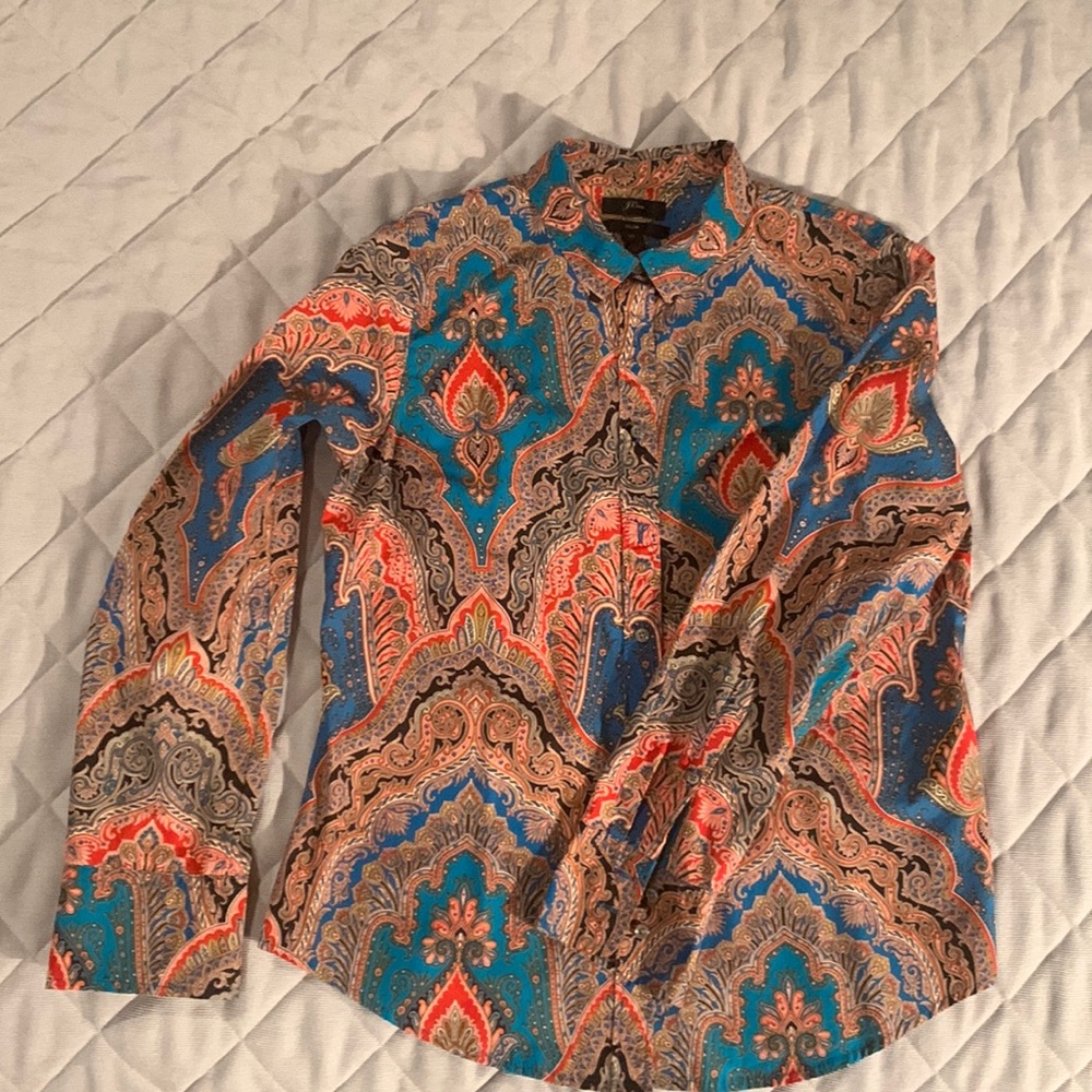J. Crew dress shirt. NWOT. Size 10.